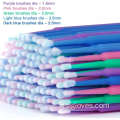Stick applicatore per applicatore a pennello dentale usa e getta